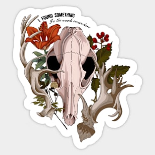 In The Woods Somewhere - Hozier Sticker